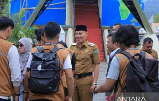 Bupati Sabar AS Sambut Mahasiswa ITERA, Dorong Pengembangan Wisata Astronomi di Pasaman