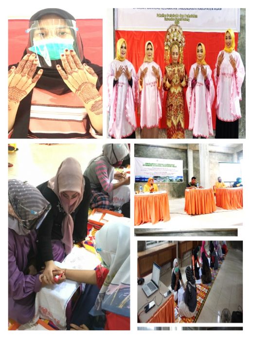 Ciptakan Peluang Kerja, Remaja Putri Beserta Ibu-ibu di Maninjau Ini Diberikan Pelatihan Tata Rias dan Mahendi