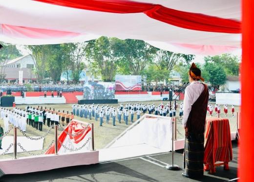 Presiden Jokowi Ajak Seluruh Anak Bangsa Aktualisasikan Nilai-nilai Luhur Pancasila dalam Kehidupan