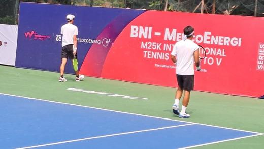 Rifqi dan Justin ke Perempatfinal, Christo dan Nathan ke Semifinal MedcoEnergi M25K Seri IV