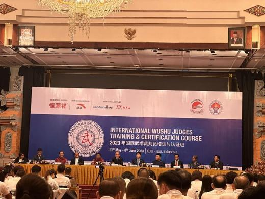 Penataran Juri Internasional Wushu di Indonesia Catat Rekor Peserta Terbanyak