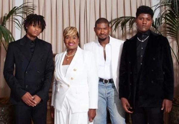 Raih Lifetime Achievement BET Awards 2024, Usher Ajak Keluarga Hadir