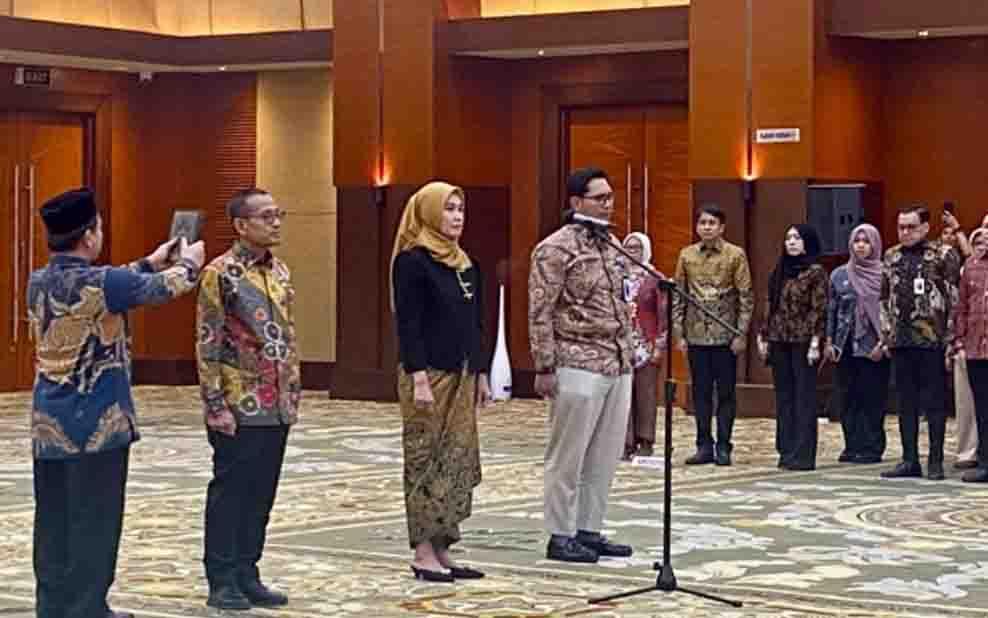 Hadapi Ekonomi Global Purbaya Lantik Tiga Dirjen Kemenkeu Baru
