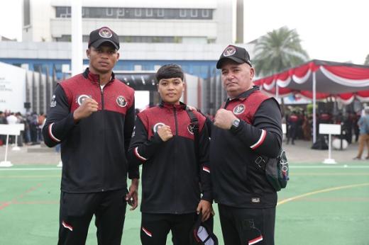 Maikhel dan Huswatun Siap Sumbang Emas di SEA Games 2023 Kamboja