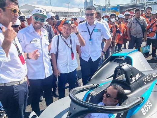 Balapan Tinggal 2 Hari Lagi, Anies Sebut Seluruh Persiapan Formula E Sudah Selesai