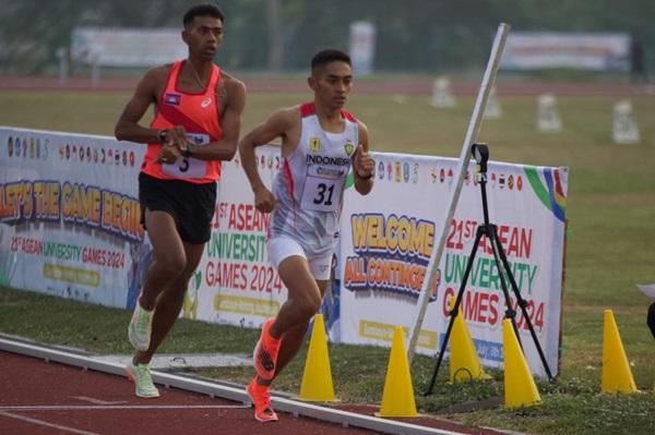 Emas Noveldi Buka Keran Medali Atletik di AUG 2024