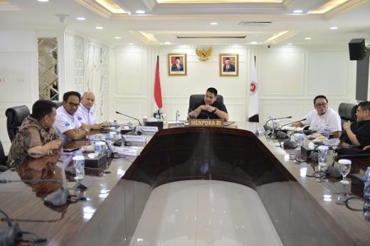 Diterima Menpora Dito, Panitia Formula E Tahun 2023 Jakarta Paparkan Persiapan