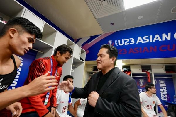 Ketum PSSI Bangga dengan Perjuangan Garuda Muda
