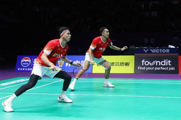 Lawan Chinese Taipei, Fajar/Rian Tambah Keunggulan Indonesia 2-0