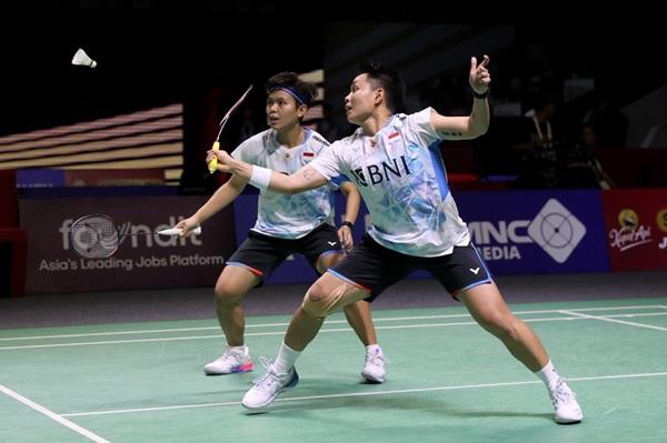 Sempat Kehilangan Fokus, Apriyani/Fadia Lolos ke Babak 16 Besar