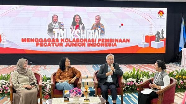 Talkshow Edukasi Pecatur Junior di Sela-sela JAPFA Chess Festival 2026
