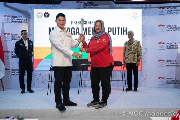 Obor Olimpiade Atlanta Rossy Pratiwi Suntikan Semangat Merah Putih di Olimpiade 2024 Paris