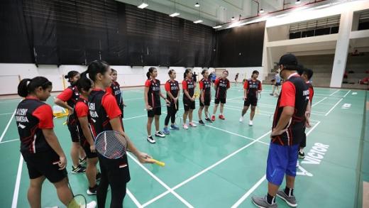 Kala Greysia Hadir dan Semangati Juniornya