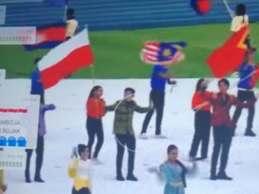NOC Indonesia Kirim Surat Keberatan, Kamboja Minta Maaf Pemasangan Bendera Terbalik