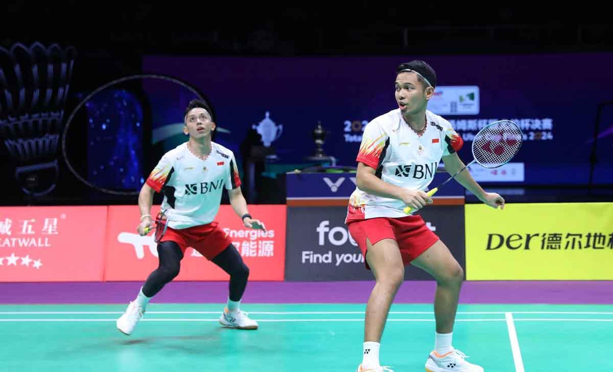 Indonesia Tertinggal 0-2 Atas China, Fajar/Riang: Sudah Unggul Tapi Kurang Bisa Memanfaatkan