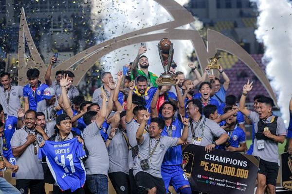 Erick Thohir Ucapkan Selamat buat Arema FC Yang Juara Piala Presiden 2024