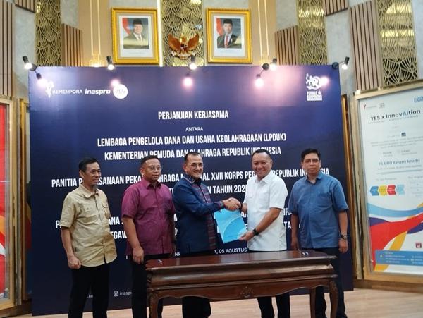Kehadiran Inaspro di PORNAS XVII KORPRI Picu Geliat Industri Olahraga di Sumsel