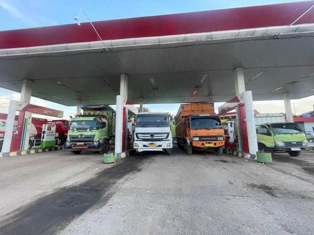 Solar Langka di Bandar Lampung, Antrean Kendaraan Capai Empat Kilometer