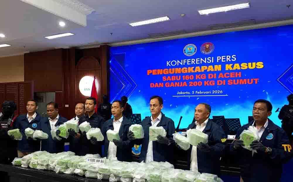 Sembunyikan 60 Kg Sabu di Kandang Kambing, Jaringan Internasional Diringkus BNN