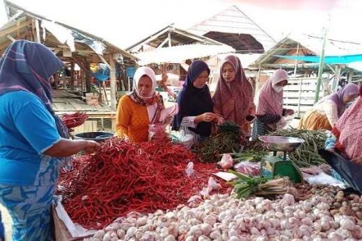 Lima Hari Setelah Idul Fitri, Permintaan Berkurang, Harga Kebutuhan Pokok di Agam Turun