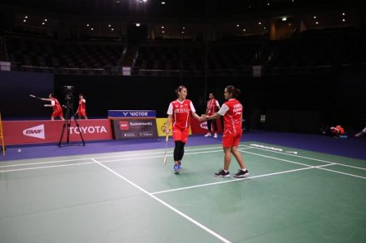 Tim Merah-Putih Cicipi Latihan di Impact Arena