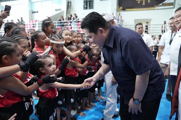 Menpora Erick Puji Terobosan PB MI Ciptakan Muay Thai Aerobik dan Persiapan Jangka Panjang