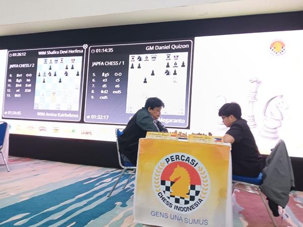 GM Susanto Megaranto Taklukkan Daniel Quison di Dwi Tarung JAPFA Chess Festival 2025