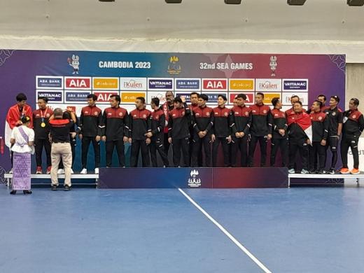 Catat Sejarah, Timnas Hoki Indoor Putra Indonesia Runtuhkan Raja Hoki Asia Tenggara