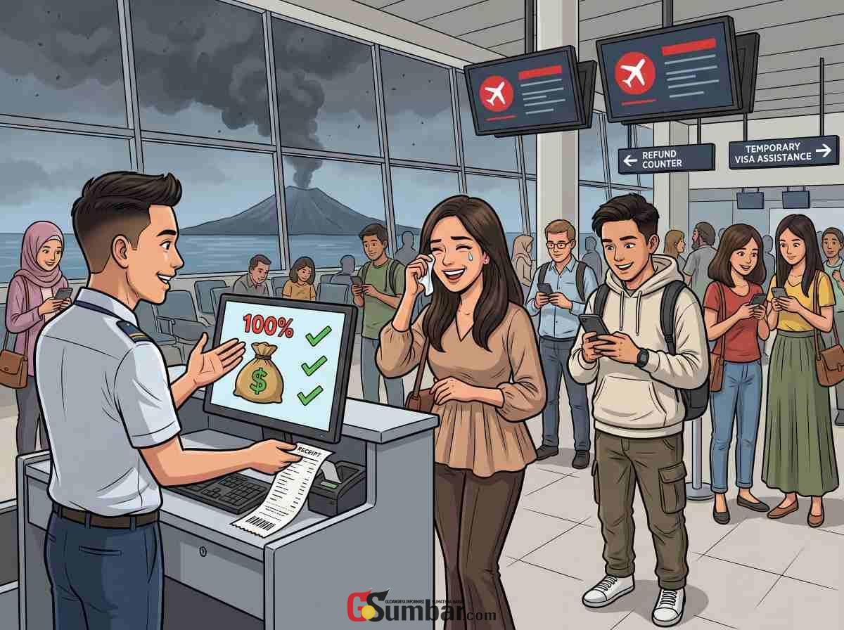 Jadwal Terbang Berantakan Diterjang Abu Vulkanik, Menhub Jamin Dana Penumpang Aman