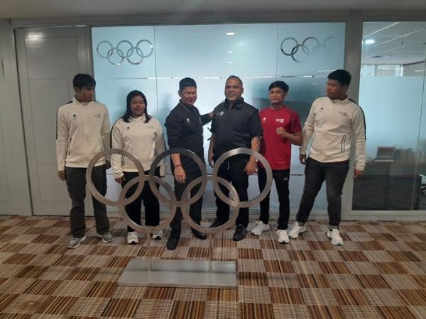 Puji Krisna Bayu, Okto Minta Atlet Sambo Terus Tingkatkan Prestasi