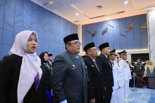 Mantan Sekda Rohul Geser ke Pemkot Pekanbaru, Pelantikan Terapkan Sistem Manajemen Talenta