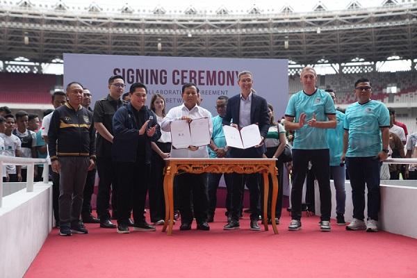 Akademi Garudayaksa MoU dengan Aspire Academy Qatar