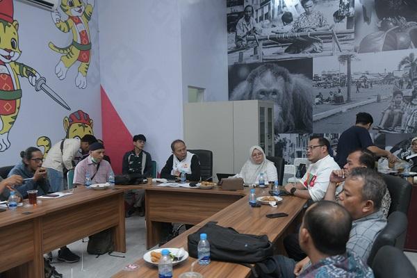 Bentuk Sinergitas Sukseskan PON XXI/2024, PB Wilayah Sumut Gelar Koordinasi Bersama Stakeholder Media Humas