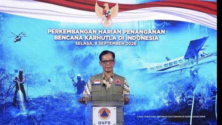 5 Gunung Api Masuk Level Siaga, BNPB Pantau Pergerakan Abu Vulkanik