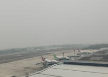 Kabut Asap Landa Pekanbaru, Tiga Pesawat Gagal Mendarat di Bandara SSK II Pagi Ini