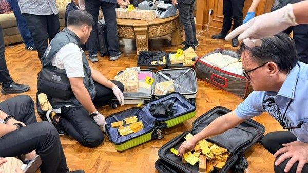 Usut Aktor Dibalik Pemadaman Listrik Sumatera, Tim Polri Sita 74 Kg Emas Batangan di Sentul