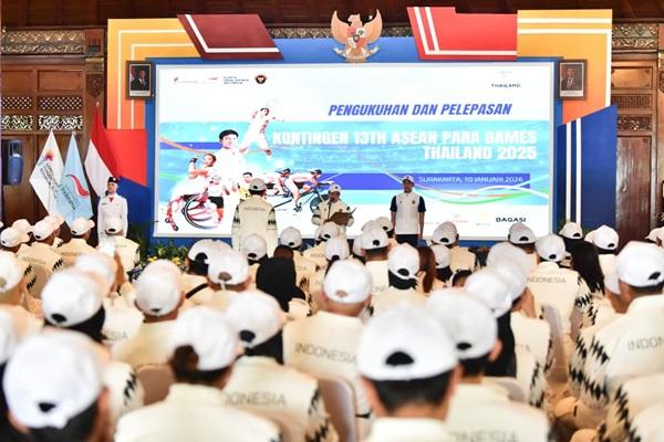 Lepas Kontingen Indonesia Untuk ASEAN Para Games 2025, Menpora Erick: Kita Bisa!