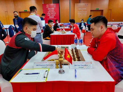 Kejutan, Novendra Tumbangkan Unggulan Kedua di Catur Klasik