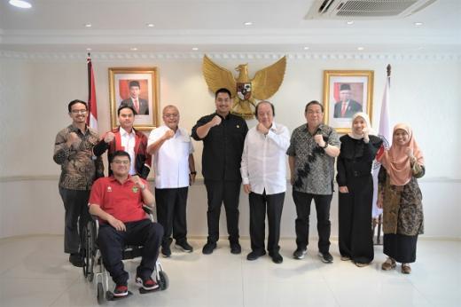 Anggota Wantimpres Dato Sri Tahir Dukung Pembinaan dan Kesejahteraan Atlet Paska Berprestasi
