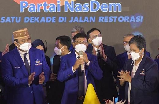 Fokus Rakernas, NasDem Masih Pikir-pikir Gabung Koalisi Semut Merah
