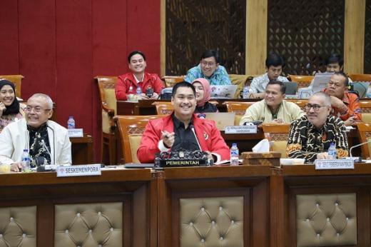 Pagu Indikatif Kemenpora TA 2024 Disetujui, Menpora Dito: Kita Kedepankan Akuntable dan Transparansi