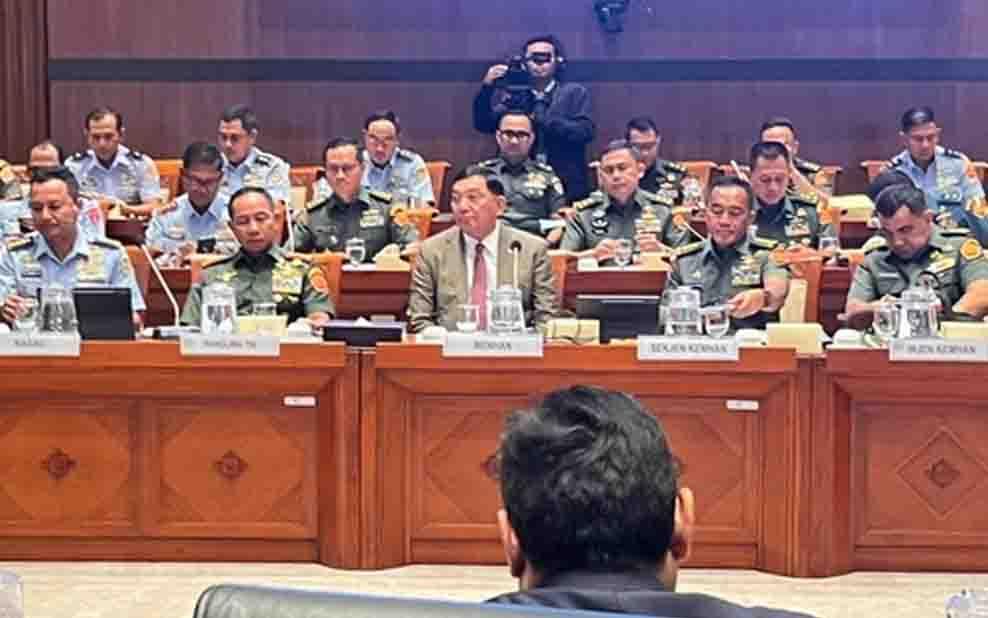 Penuhi Kuorum Parlemen Komisi I DPR Gelar Sidang Pertahanan
