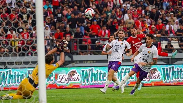 Fakta Menarik Laga Bali United FC Lawan Persik Kediri Berakhir Imbang