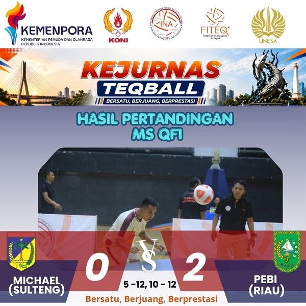 WartaPKU.com Pertandingan Kejurnas Teqball