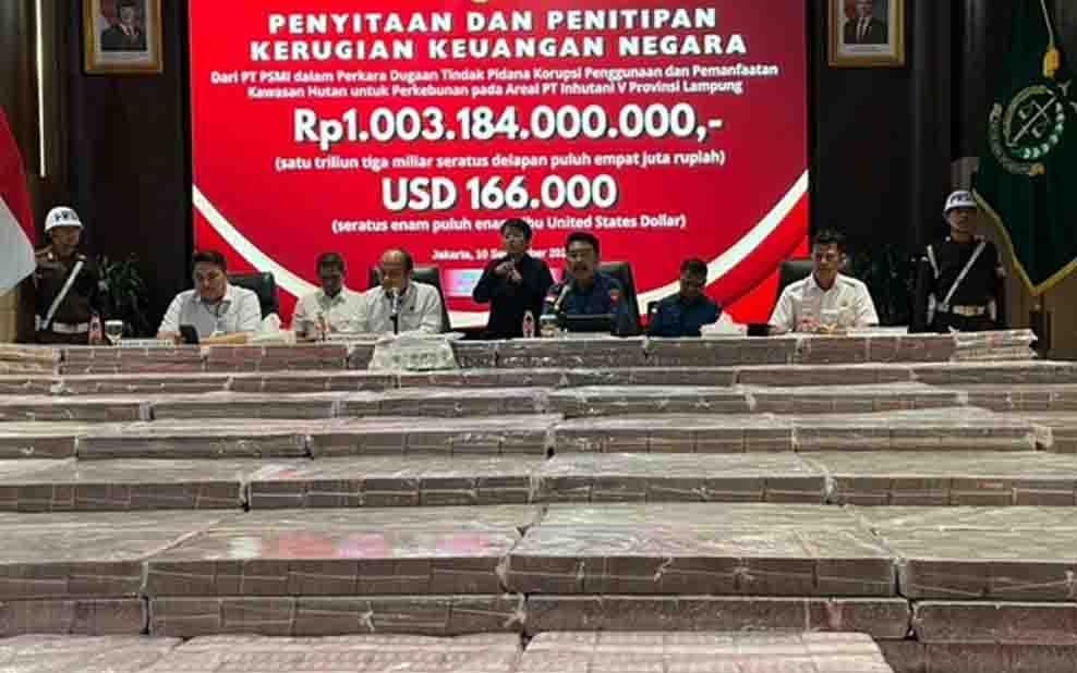 Babak Baru Kasus Lahan Sawit dan Gula, Kejaksaan Sita Uang Tunai Masif