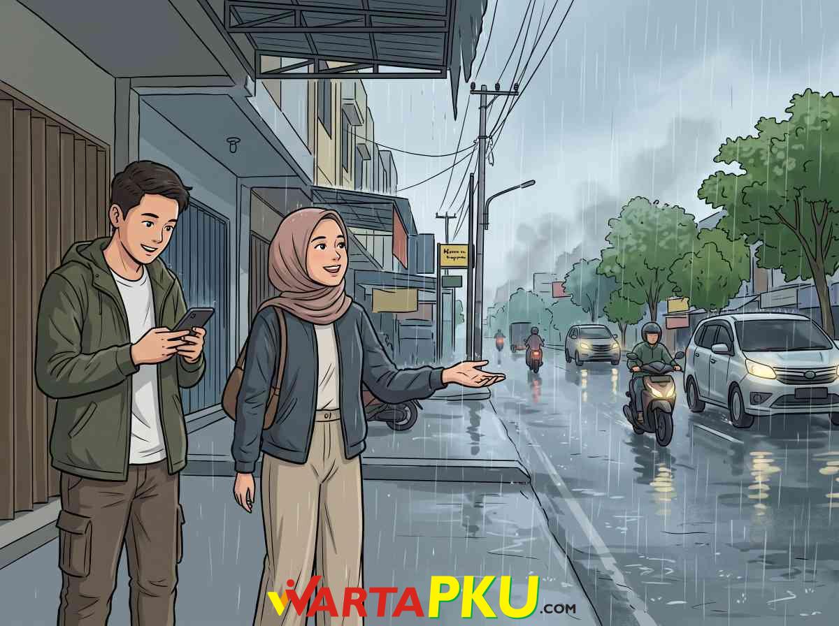 BMKG Deteksi Hujan Lebat di Pekanbaru, Kualitas Udara Diharapkan Kembali Normal