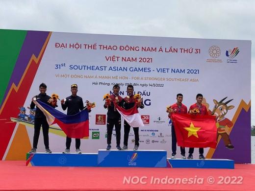 Sumbang Emas Pertama, Prediksi Timnas Dayung Indonesia Terpenuhi