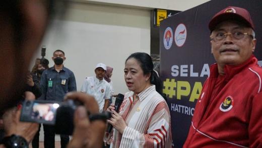 Ketua DPR RI dan Kemenpora Sambut Juara Umum ASEAN Para Games 2023 Kamboja di Solo