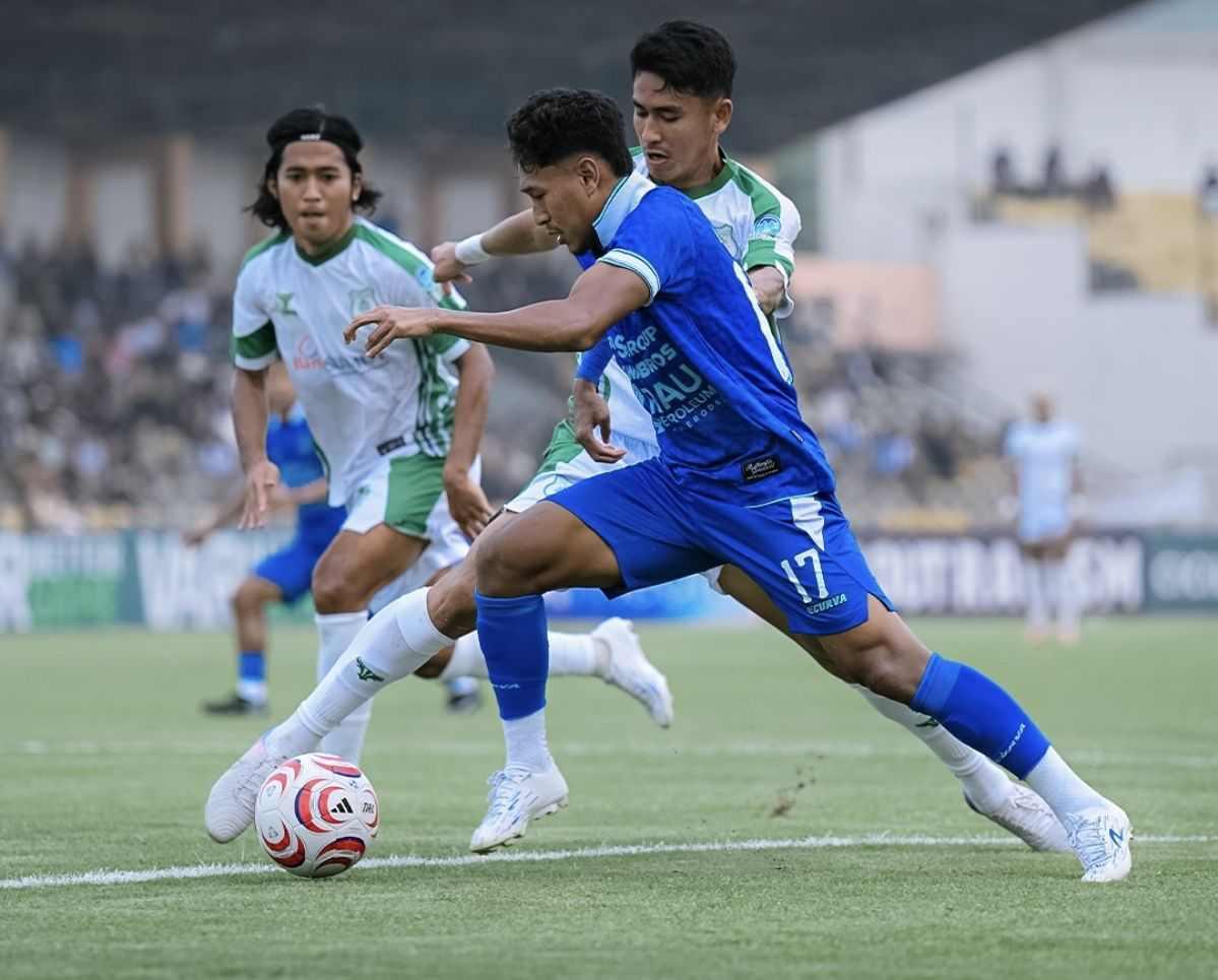 Hujan Kartu Merah Warnai Laga, PSMS Medan Gagal Curi Poin di Markas PSPS