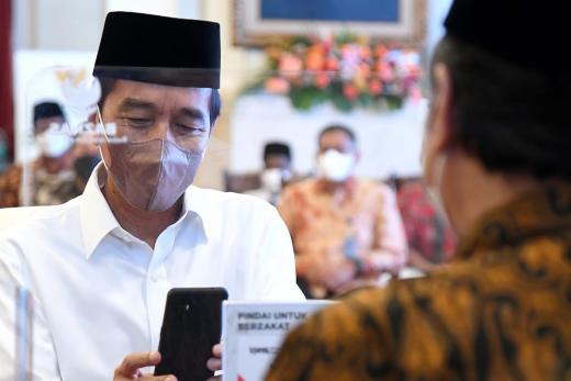 Presiden Imbau Pejabat Negara hingga Kepala Daerah Berzakat di Baznas